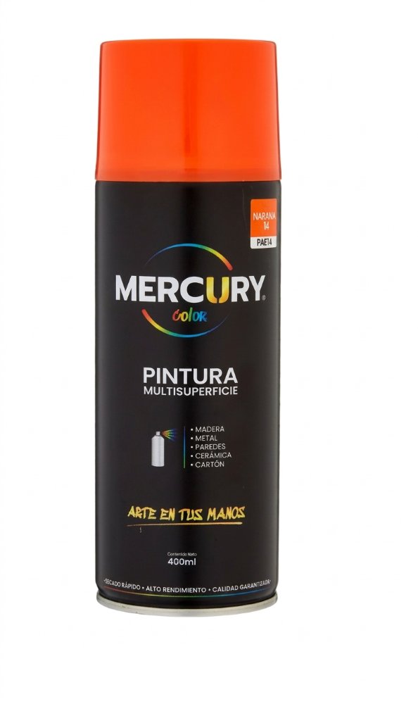 AEROSOL NARANJA MERCURY