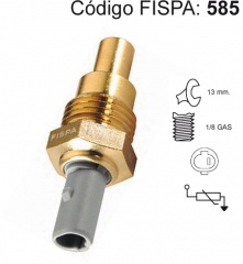 585fis BULBO TEMPERATURA TOYOTA 4 RUNNER CAMRY 2.2 3.0 v6 CARINA 1.6 2.0 CELICA COROLLA 1.6 HI-ACE 2.7