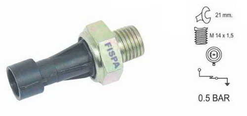 313fis BULBO PRESION DE ACEITE FIAT PALIO SIENA 0.5BAR