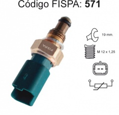 571fis BULBO TEMPERATURA CITROEN C4 PICASSO C5 2.0HDI FORD MONDEO III IV 2.0TDCI FOCUS 1.8TDCI TRANSIT