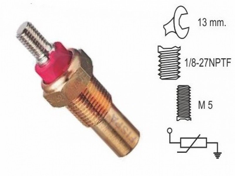 207FIS BULBO TEMPERATURA FORD ESCORT FIESTA ORION SIERRA TRANSIT 1.4-1.6