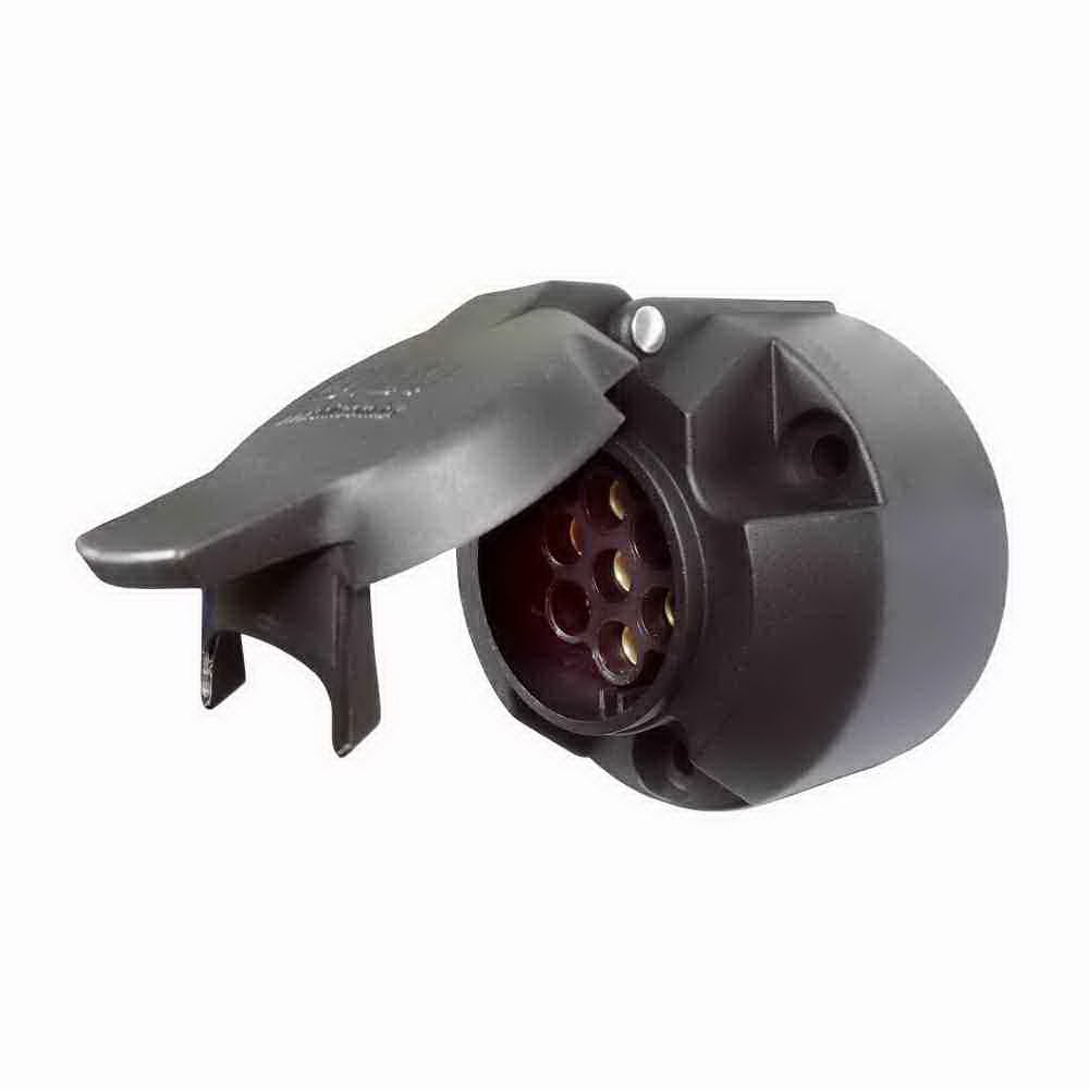 26610 FICHA 7 VIAS BASE HEMBRA PLASTICO TRAILER