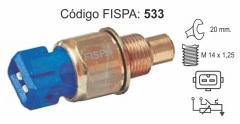 533fis BULBO TEMPERATURA PEUGEOT 206 PARTNER DIESEL (azul aro azul)