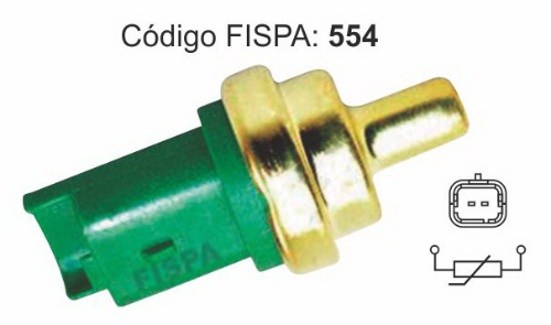 554fis BULBO TEMPERATURA CITROEN FORD ECOSPORT PEUGEOT 307 406 607