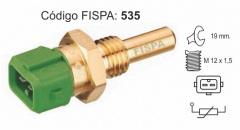 535fis BULBO TEMPERATURA CITROEN PEUGEOT 406 RENAULT LAGUNA (verde aro rojo)