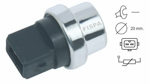 525fis BULBO TEMP VW CADDY POLO TRANSPORTER (negro)