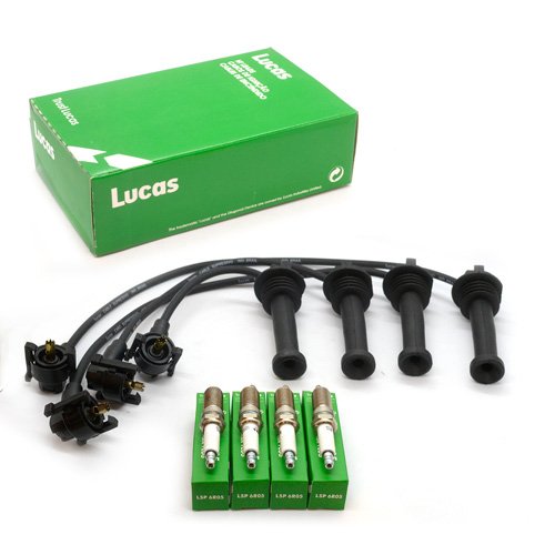 L221FIS KIT DE CABLE BUJIA Y BUJIAS DE IGNICION FORD FOCUS ESCORT MONDEO 1.8 2.0 16V ZETEC (CABLE
