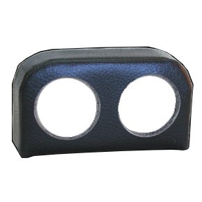 c1302 CARCASA-CONSOLA TAPIZADA 2 BOCAS PARA INSTRUMENTAL 52mm