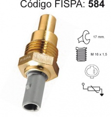 584fis BULBO TEMPERATURA DAIHATSU ROCKY TOYOTA 4 RUNNER 2.0TD CAMRY 2.2 CARINA 2.0 CELICA 2.0 16V