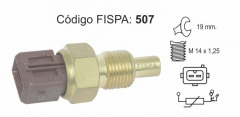 507fis BULBO TEMPERATURA CITROEN PEUGEOT 106 306 405 (marron)