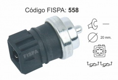 558fis BULBO TEMPERATURA RENAULT CLIO KANGOO MEGANE 4 TERMINALES