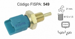 549fis BULBO TEMPERATURA CITROEN PEUGEOT 206 306 307 PARTNER (celeste)