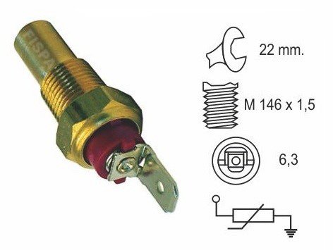208fis BULBO TEMPERATURA FORD ESCORT CHT FIESTA ORION SIERRA TAUNUS