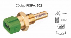 502fis BULBO TEMPERATURA AUDI VW GOLF (blanco)