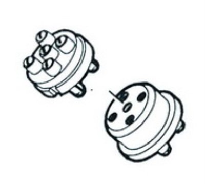 DM153-154 CONJUNTO REPARACION CONTACTO 5 VIAS (juego)