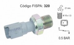fis-320 BULBO PRESION DE ACEITE PEUGEOT 306 406 BOXER PARTNER