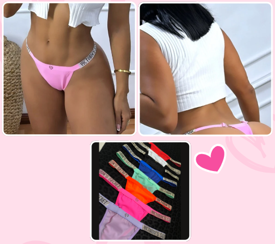 Tanga Lycra brillo Victoria Talla U