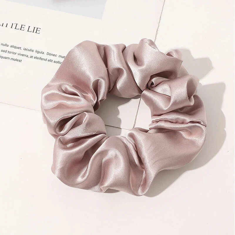 Ligas para el  cabello en satin