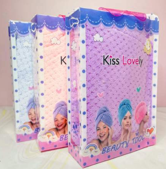 Toalla de microfibras para el cabello Kiss Lovely