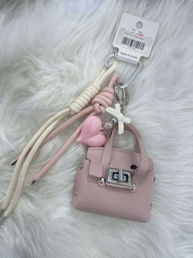 Llavero tipo bolso