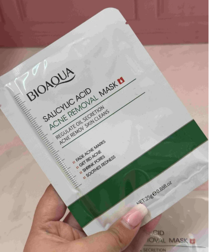 Mascarilla en velo ácido salicílico Bioaqua