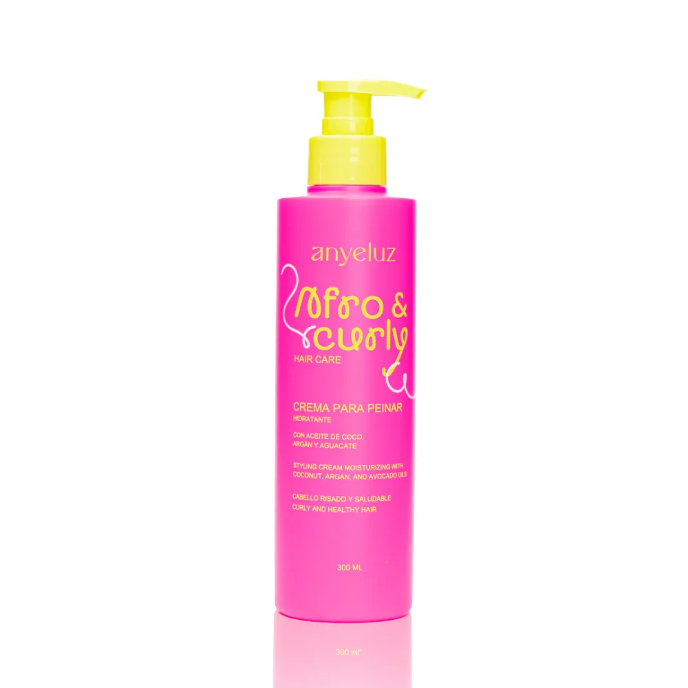 Crema para peinar afro y curly Anyeluz