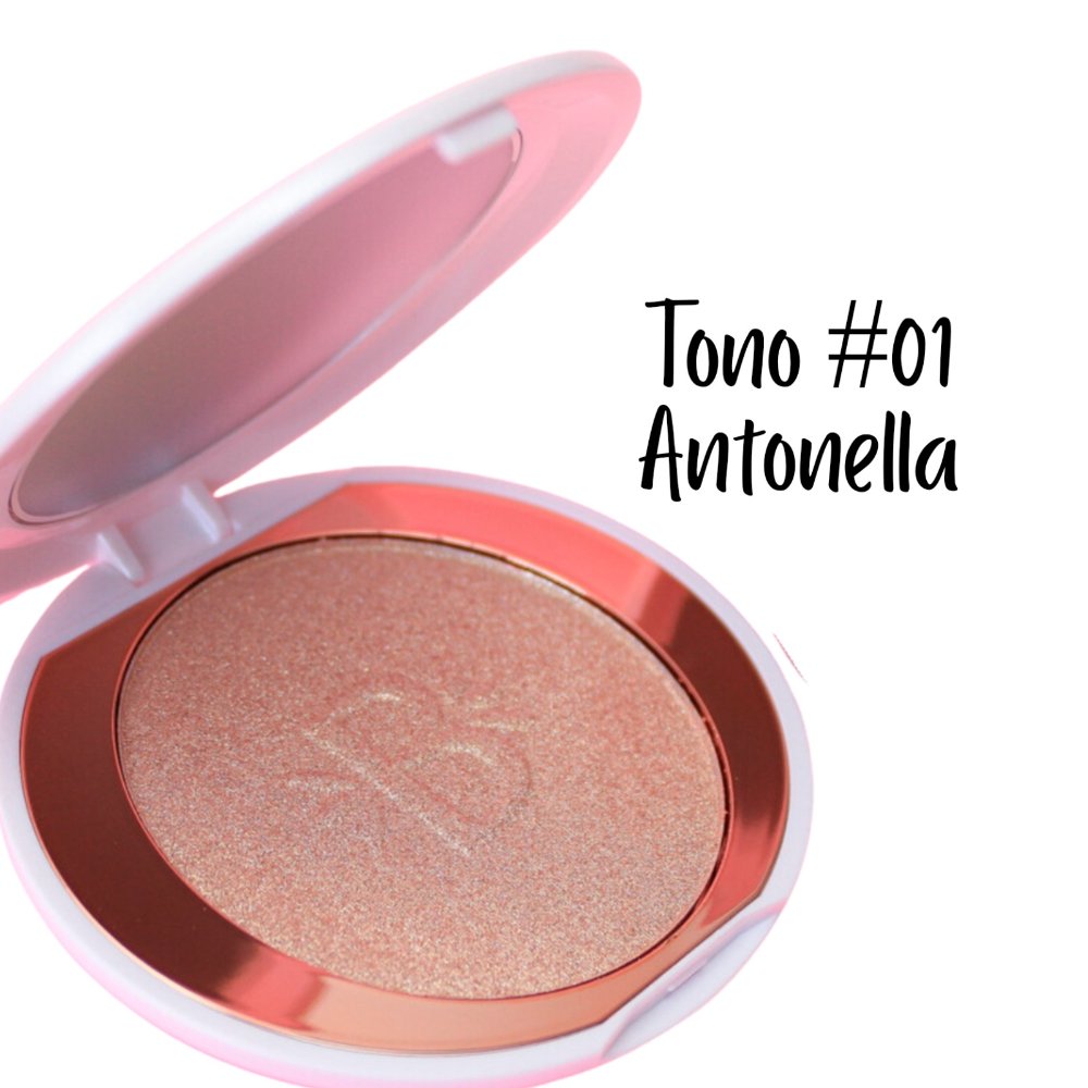 Bloom Glow iluminador Bloomshell 01 Antonella