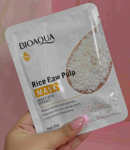 Mascarilla en velo de arroz Bioaqua