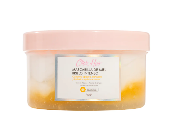Mascarilla de Miel brillo intenso Click Hair