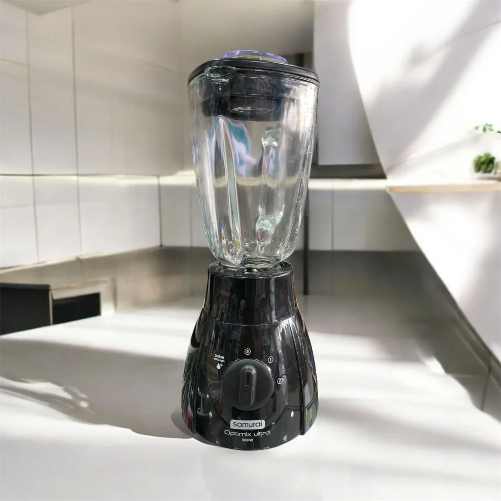 Licuadora Samuray Optimix vaso de vidrio
