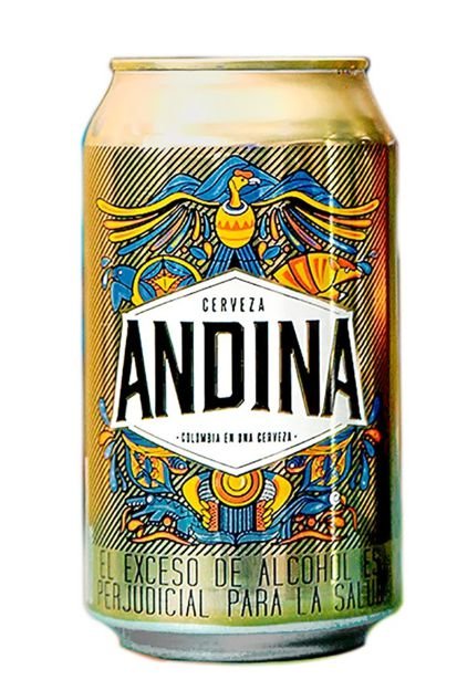 Cerveza Colombiana Andina 355cm3