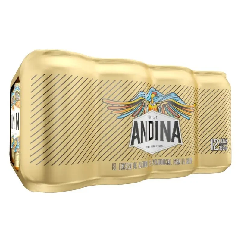 6 Pack de Cerveza Andina 355 cm3