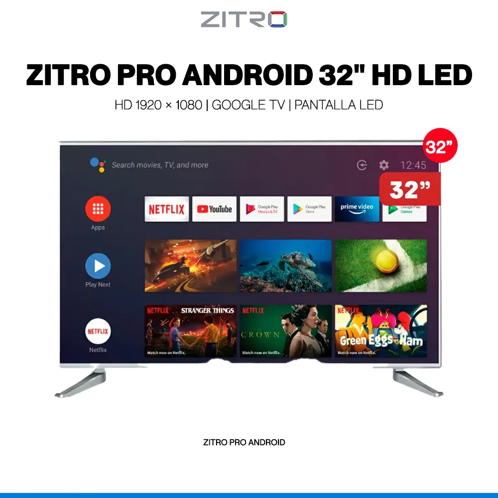 Tv Zitro 32 pulgadas HD