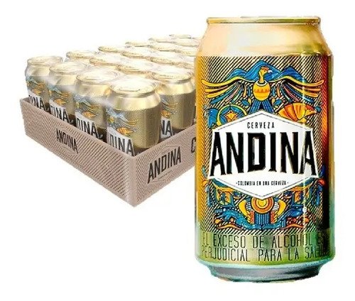 Cerveza Andina 355 cm3 Pack x 24 unidades