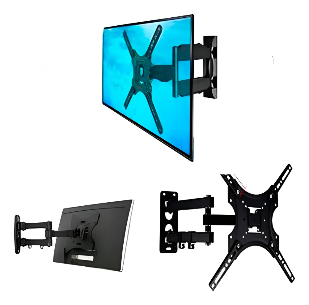 Rack Para Tv 2 En 1 Móvil Plegable Para Lcd Led Smart 32 55