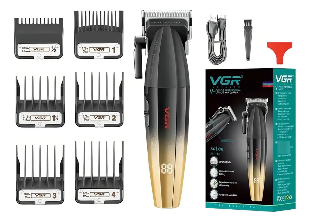 Maquina de corte de pelo inalámbrica VGR 003