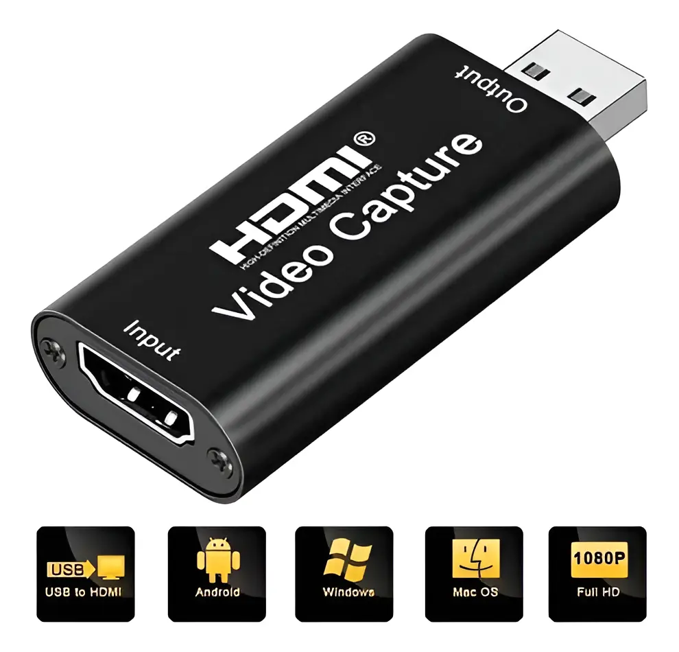 Capturadora De Video Usb 3.0 - Hdmi