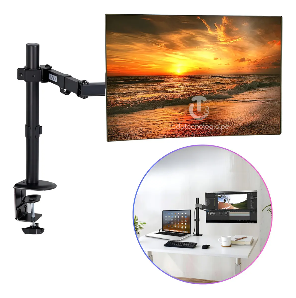 Soporte Monitor Articulado Rong Qian Z011 13-33 Pulgadas