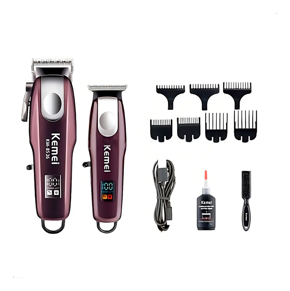 Cortadora de Pelo y Barba Inalámbrica Kemei KM-8526