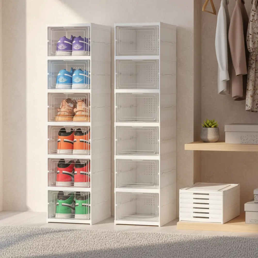 Zapatera Plegable Organizador 6 Niveles