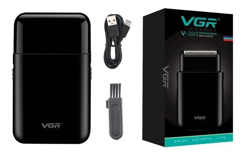 Afeitadora Mini Shaver Patillera Vgr V-390
