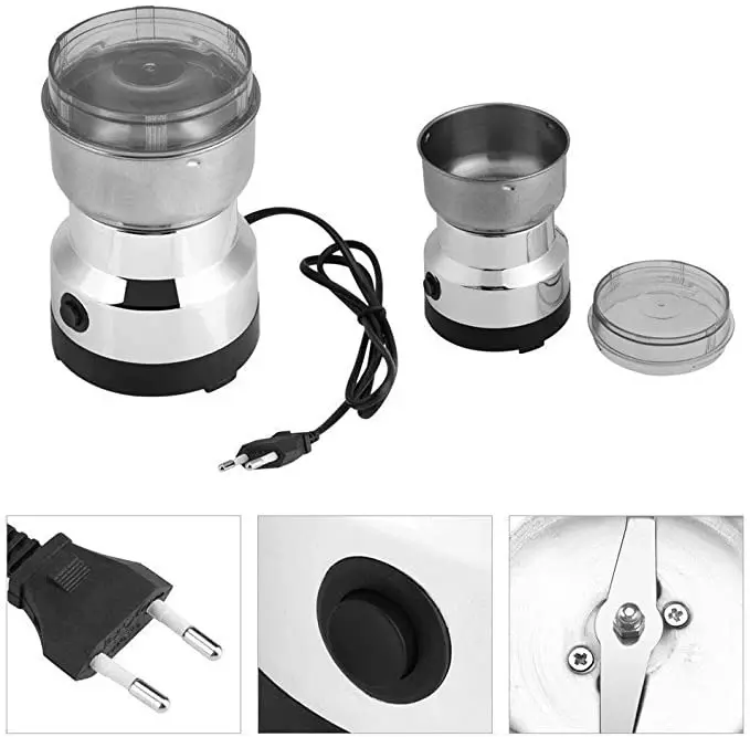 Molinillo Eléctrico RAF 7113 300W en acero inox.