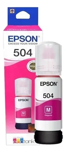 TINTA EPSON 504 MAGENTA GENERICA SIN SELLO