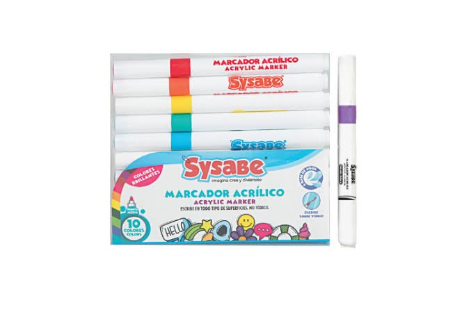 MARCADOR ACRILICO 10/1 SYSABE