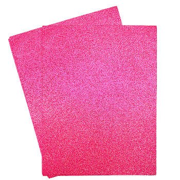 FOAMI ESCARCHADO ROSADO FUCSIA