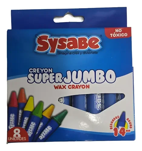 CRAYON D/CERA  8/1 JUMBO SYSABE