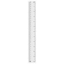 REGLA PLASTICA 12"TRANSP. BF.608886