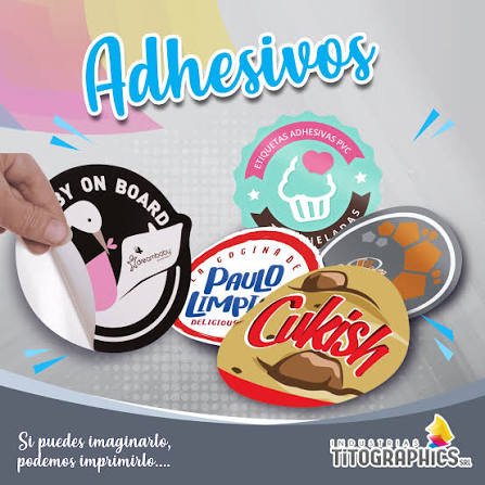 IMPRESIONES DE STIKER 0 ETIQUETAS ADHESIVA SIN CORTE