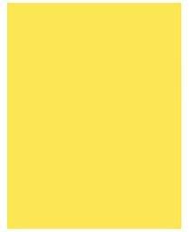 CARTULINA AMARILLO INTENSO 20X26