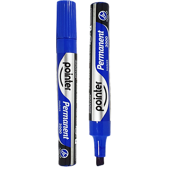 MARCADOR PIZARRA RECARGABLE AZUL /NEGRO POI UNIDADNTER